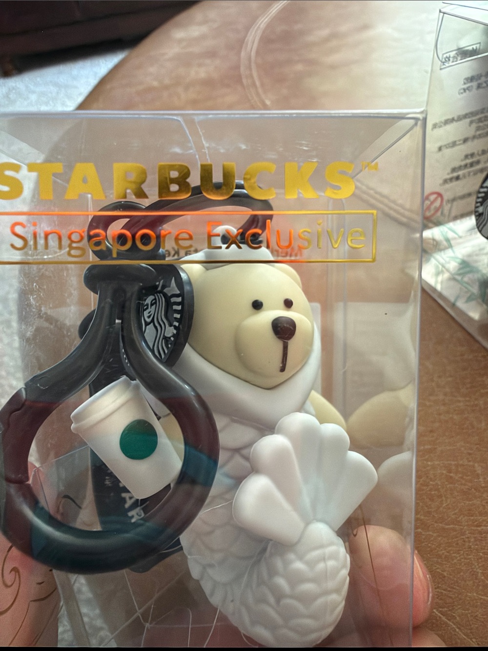 Singapore Exclusive Starbucks Merlion Bear keychain - Picture 5 of 5